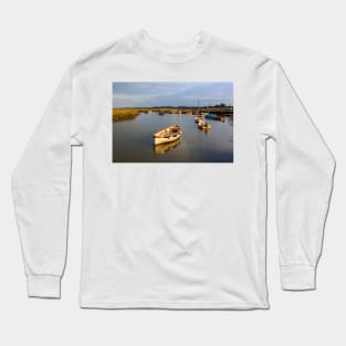 Morston Quay, north Norfolk coast Long Sleeve T-Shirt